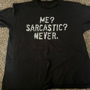 Black funny tshirt